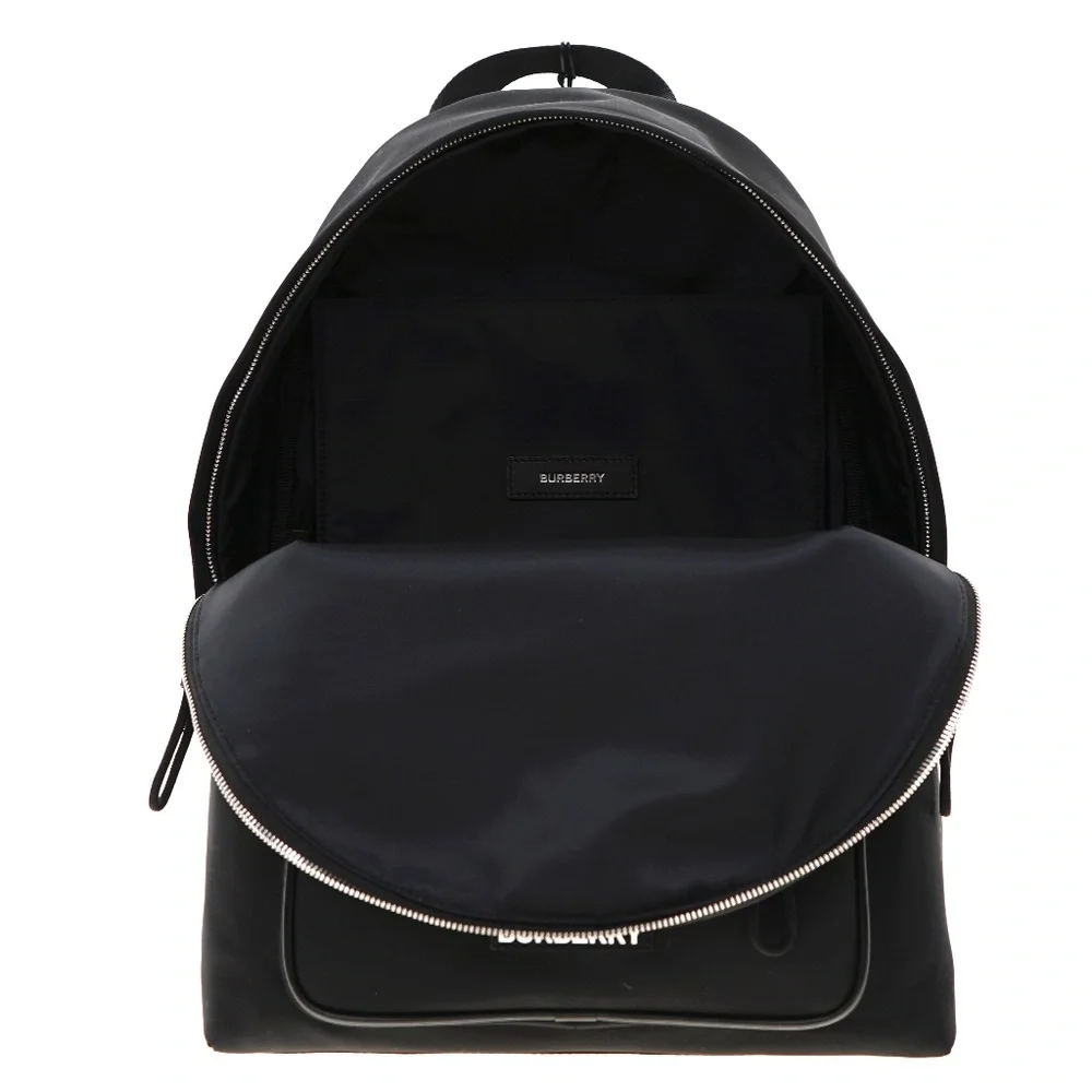 Burberry Abeydalle Backpack Black Nylon New